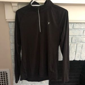 Size L Old Navy active black 1/4 zip